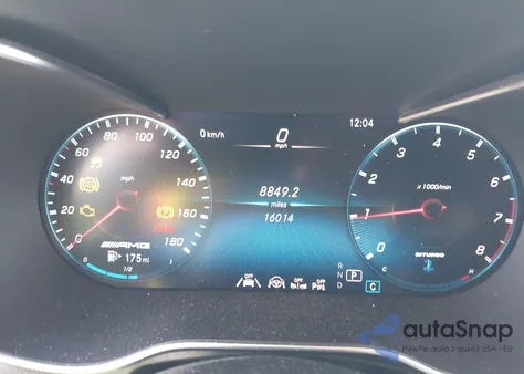 2021 Mercedes-Benz Glc 43 4Matic Amg из США, поврежденный, VIN W1N0G6EB2MF949702